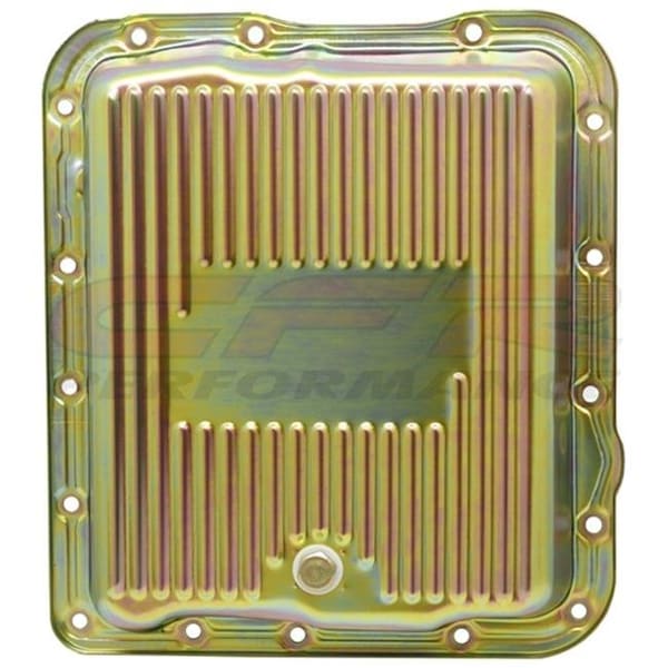 Cfr Performance CFR HZ-7599-PBK Chevy & Gm 700R4-4L60E-4L65E Steel Transmission Pan - Steel Color Only HZ-7599-Z - main